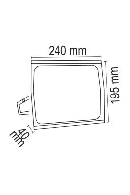 Forlife FL-4250 50W 6500K Beyaz Tablet LED Projektör. ( Driverlı Tam Watt ) - 2