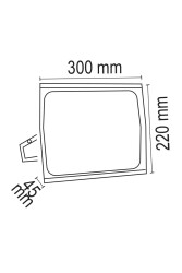 Forlife FL-4300 100W 6500K Beyaz Tablet LED Projektör. ( Driverlı Tam Watt ) - 2